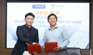 Jomoo tài trợ thiết bị vệ sinh cho trường Hy Vọng