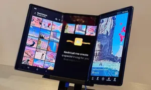 Smartphone gập ba của Samsung 'ra mắt năm nay, giá siêu cao' Smartphone gập ba của Samsung 'ra mắt năm nay, giá siêu cao'